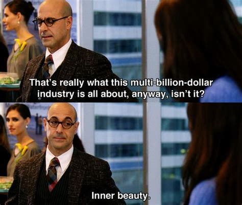 stan tucci devil wears prada quotes|the devil wears prada meaning.